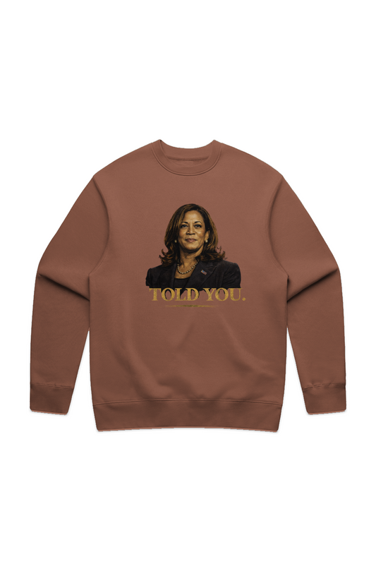 I TOLD YOU by Kamala Harris