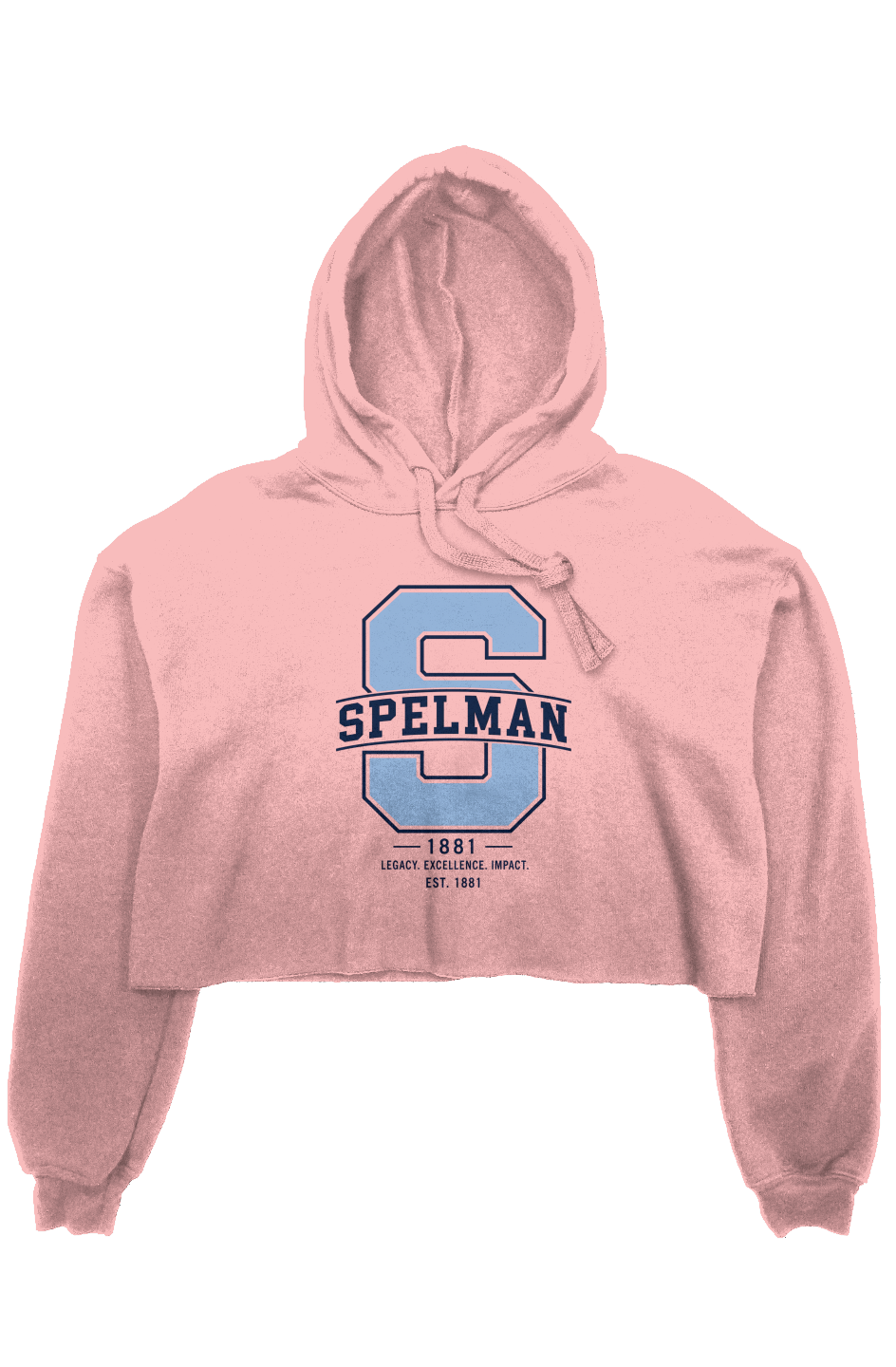 Spelman Solo S Inspired Cropped Fleece Hoodie | Ramses Her Collection