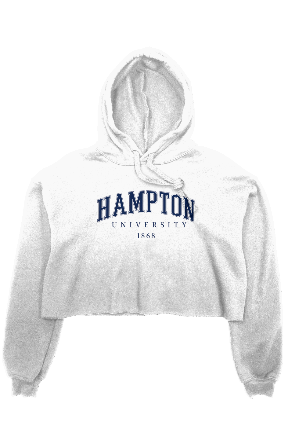 Hampton Her Cropped Hoodie Royal Poise Edition