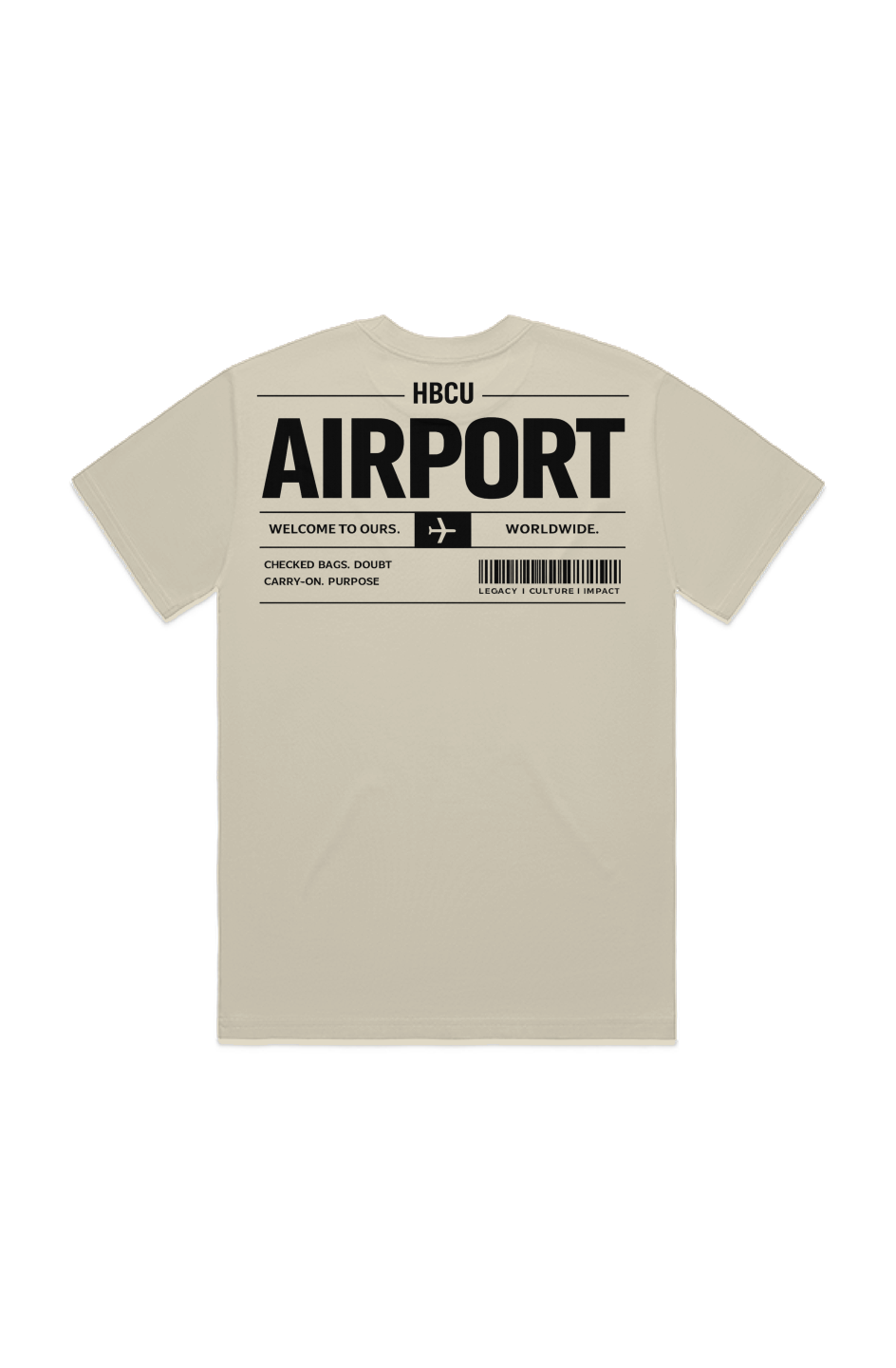 HBCU’s “Departing Culture. Arriving Legacy.” Tee