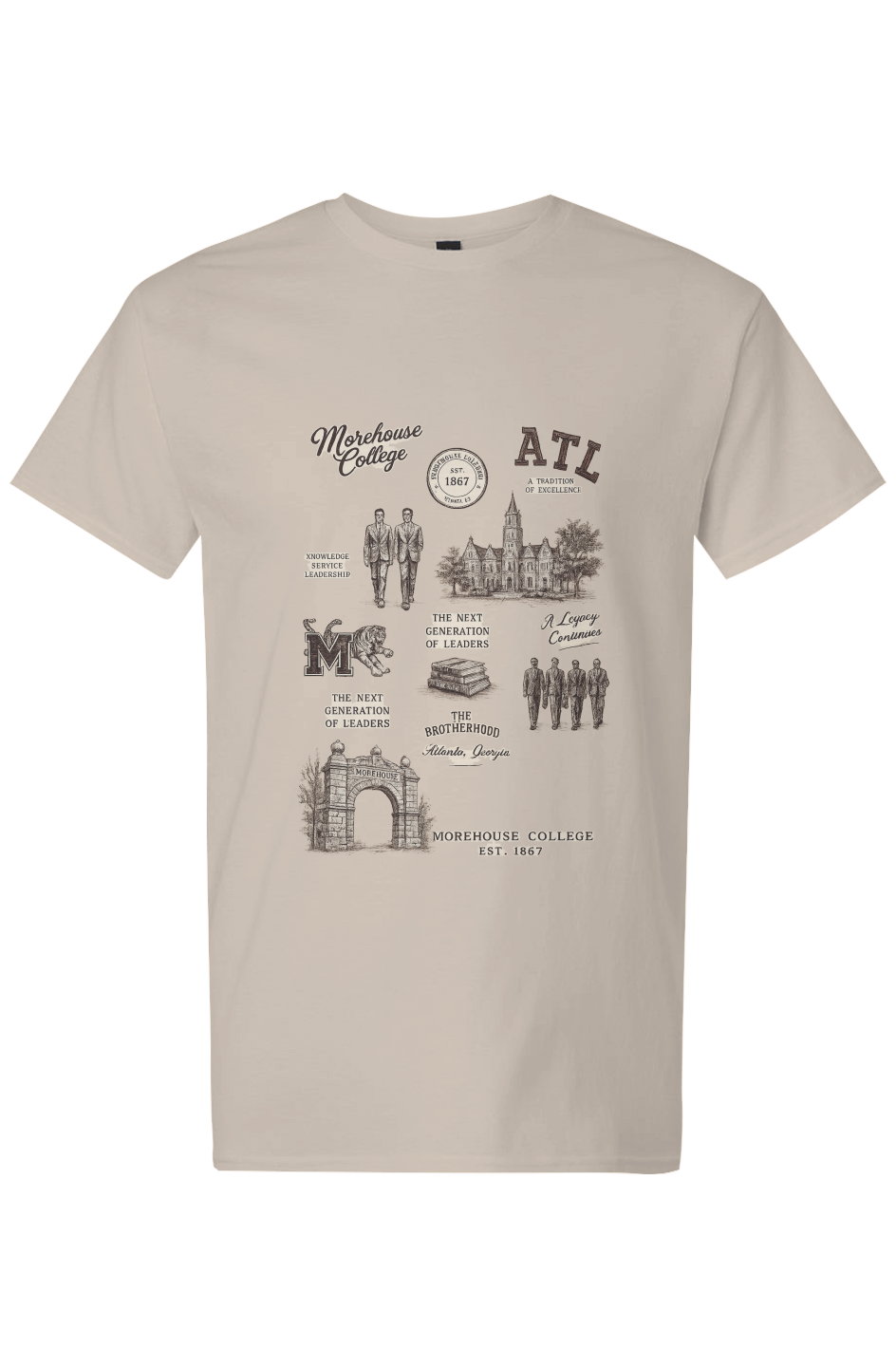 MOREHOUSE COLLEGE HERITAGE TEE