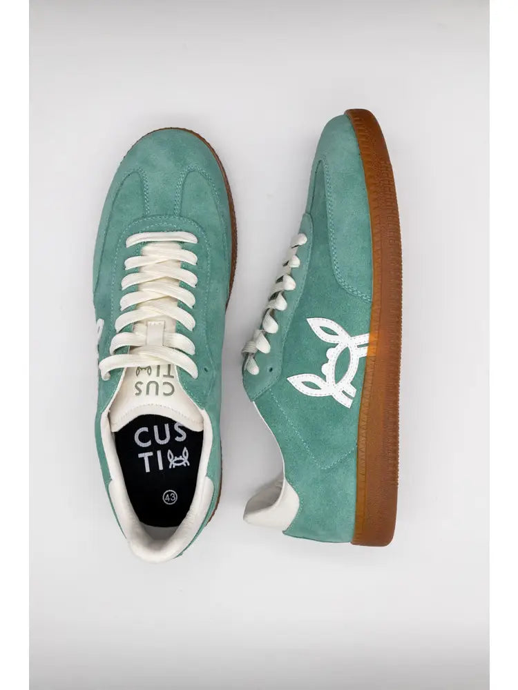 Green Suede Shoe