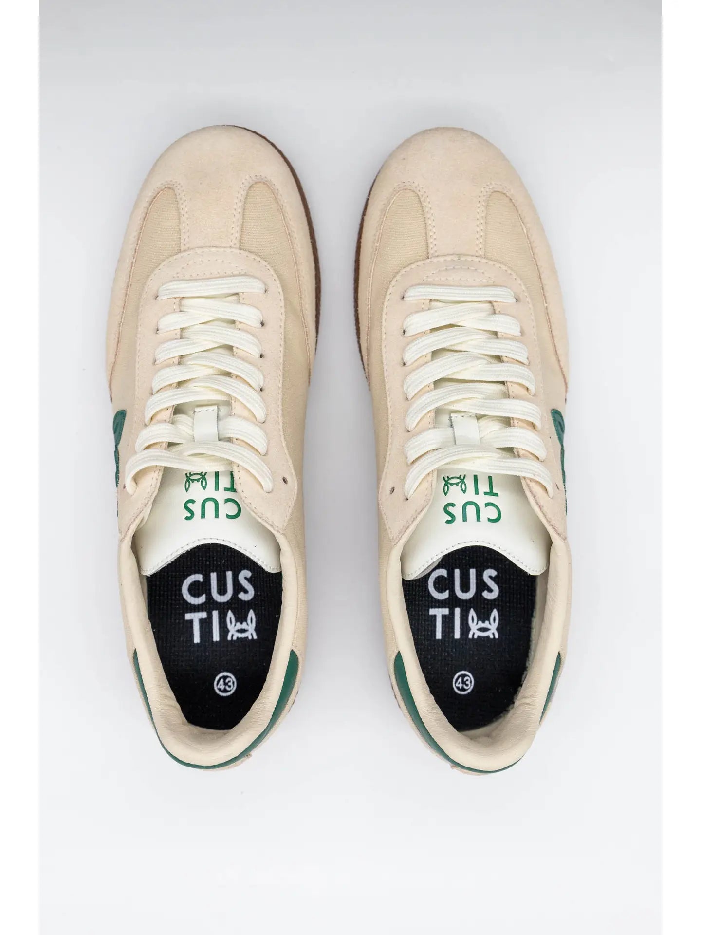 Beige Suede Sneaker