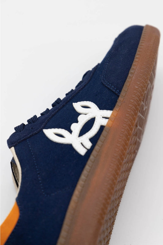 Navy Suede Sneaker