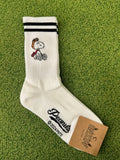 Ramses x Peanuts – Snoopy 2Line Crew Ankle Socks