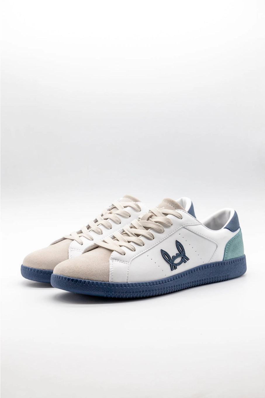 White Low Leather Sneakers | Duo
