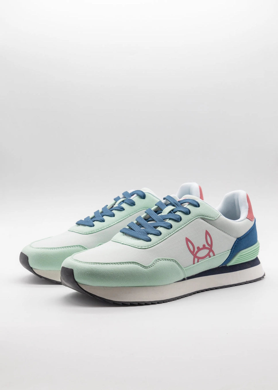 Green Multicolored Sneakers