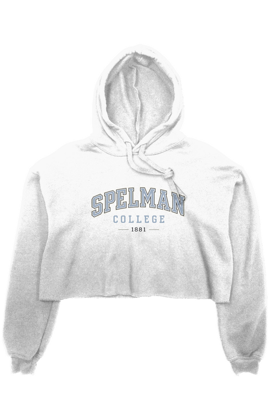 Spelman Inspired Cropped Fleece Hoodie | Ramses Her Collection