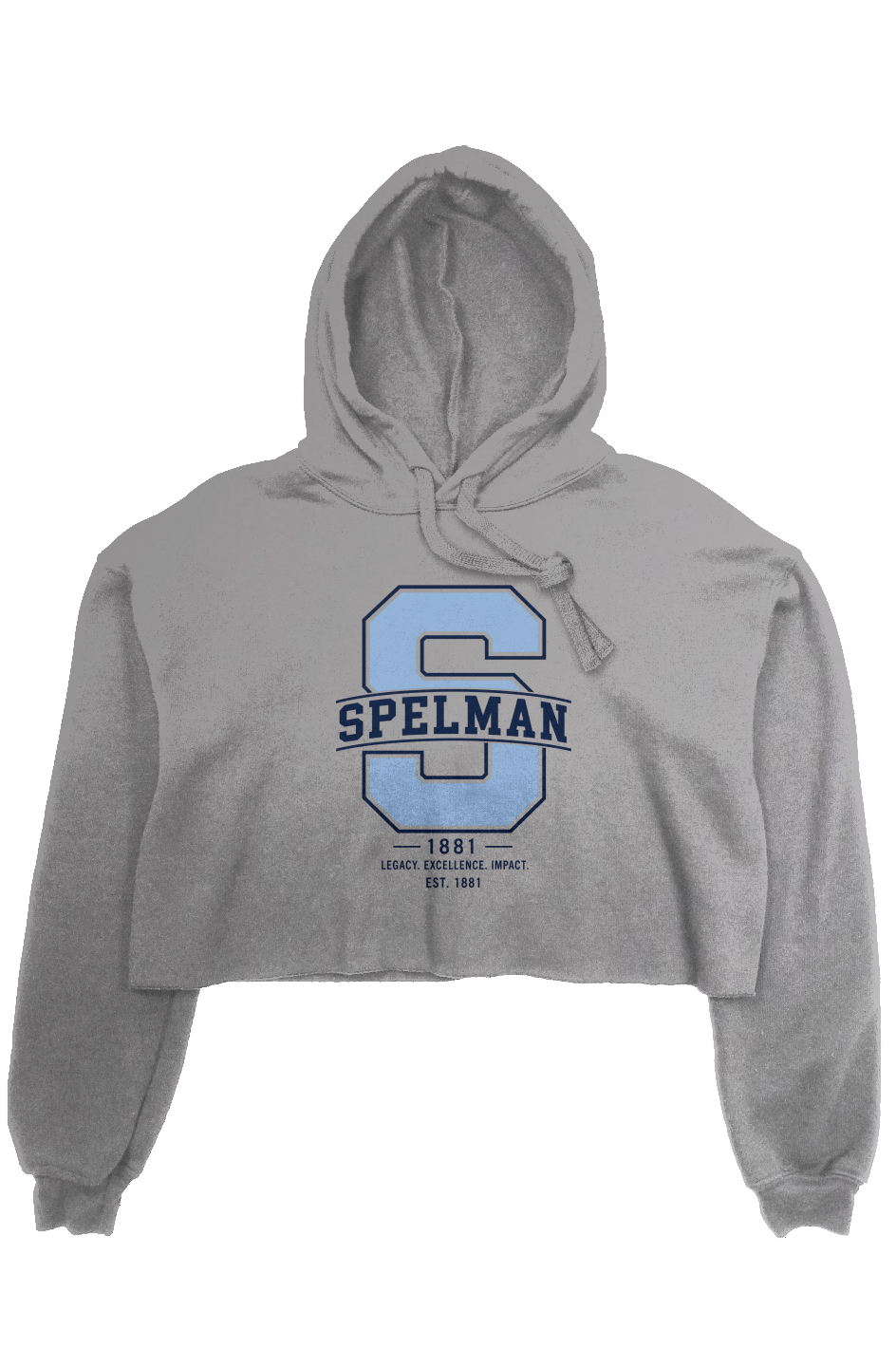 Spelman Solo S Inspired Cropped Fleece Hoodie | Ramses Her Collection