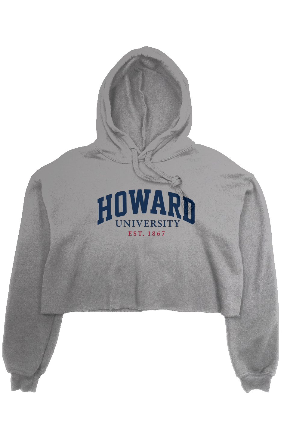 Howard Woman crop fleece hoodie