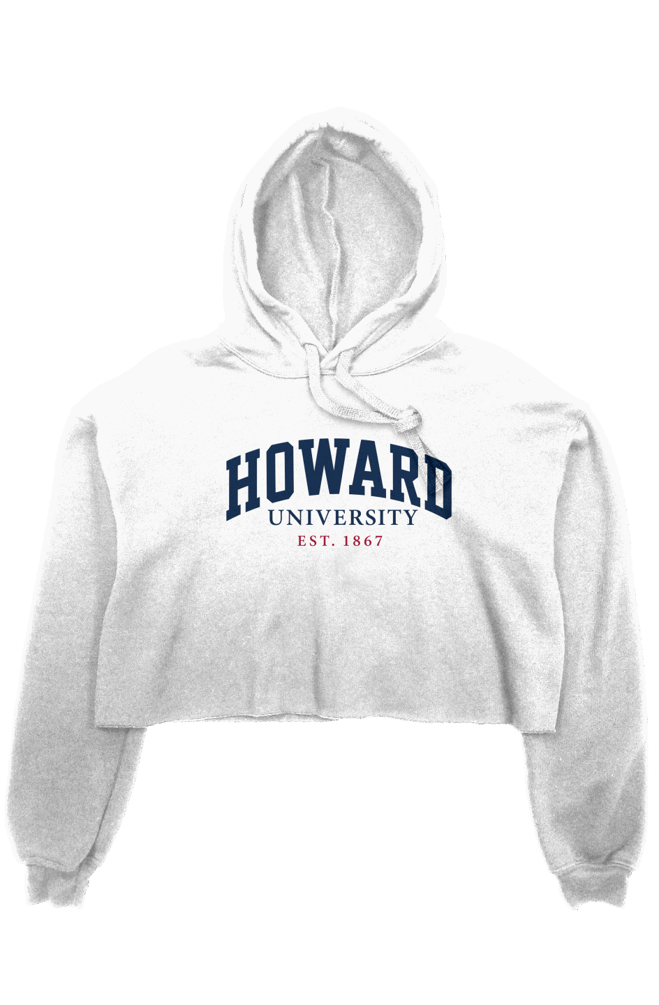 Howard Woman crop fleece hoodie