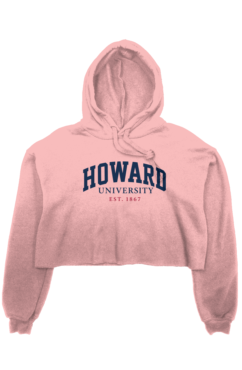 Howard Woman crop fleece hoodie