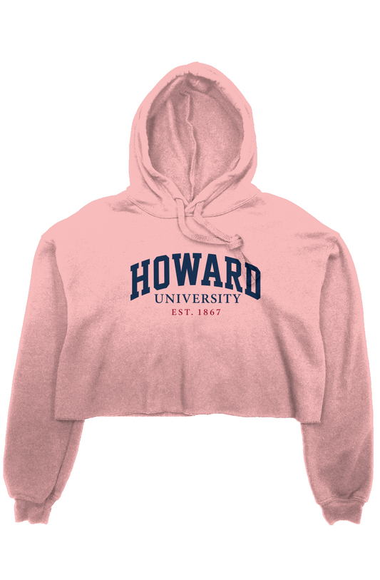 Howard Woman crop fleece hoodie