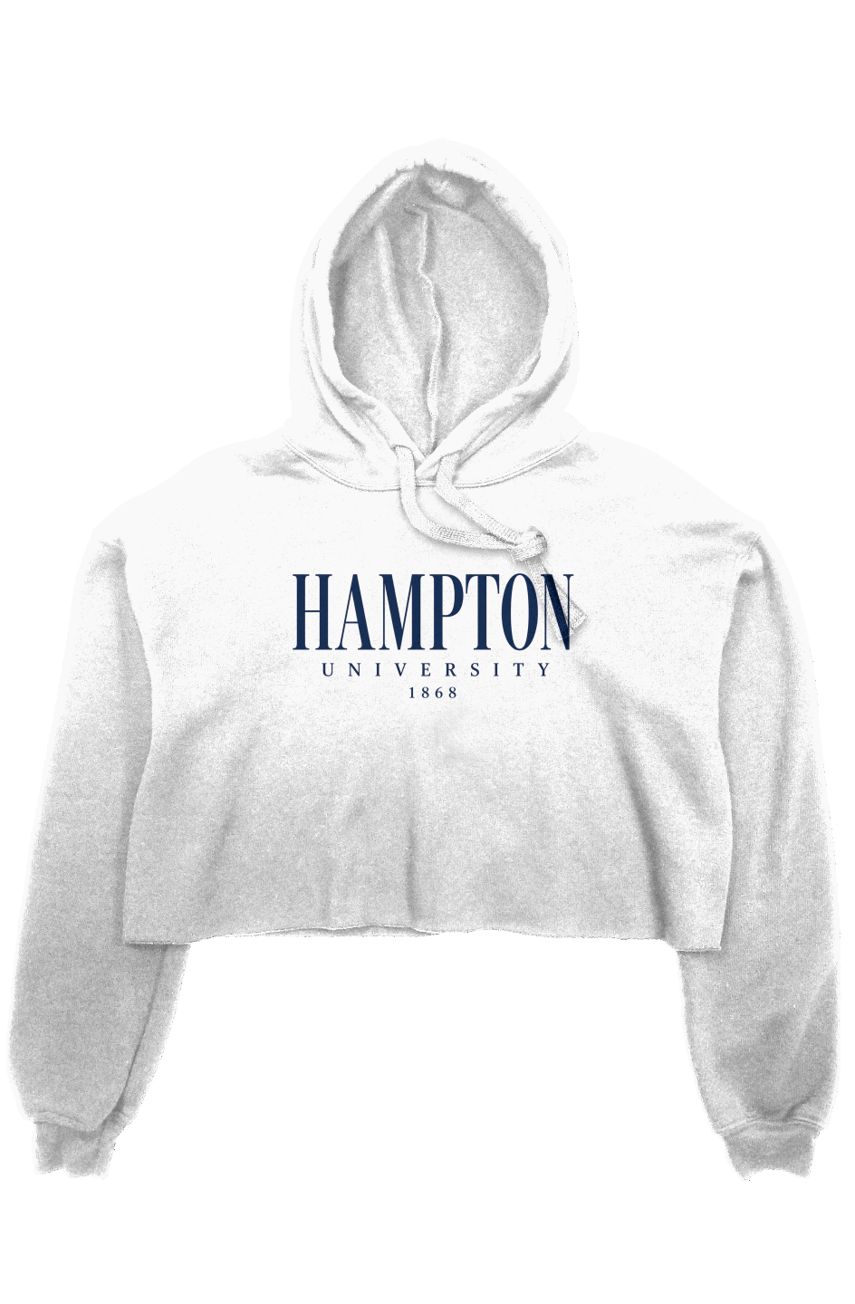 Hampton Her Cropped Hoodie — Coastal Elite Edition