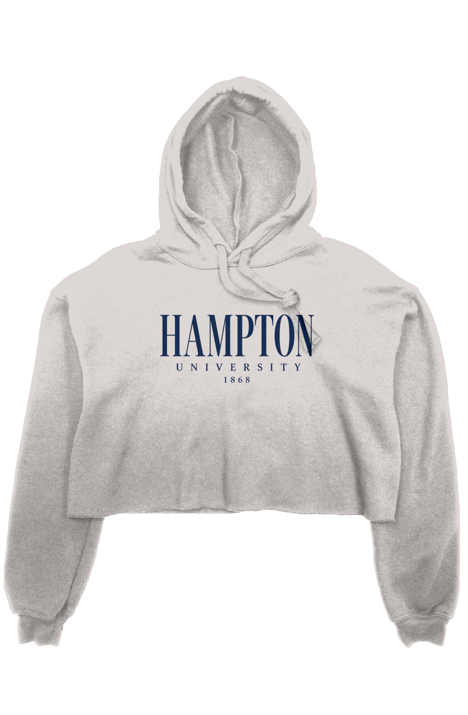 Hampton Her Cropped Hoodie — Coastal Elite Edition
