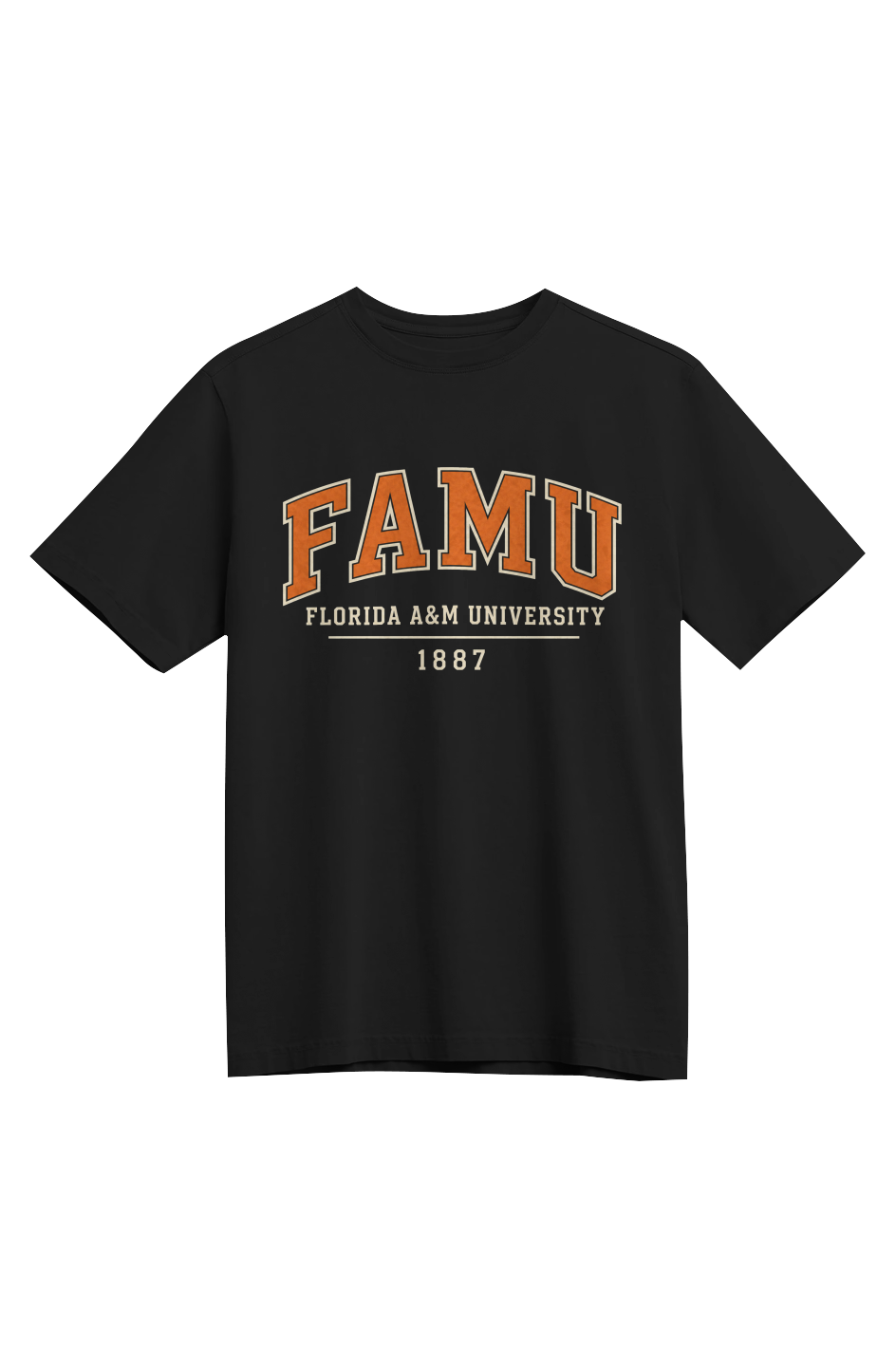 FAMU Heavyweight Organic T-Shirt — Ramses HBCU Collection
