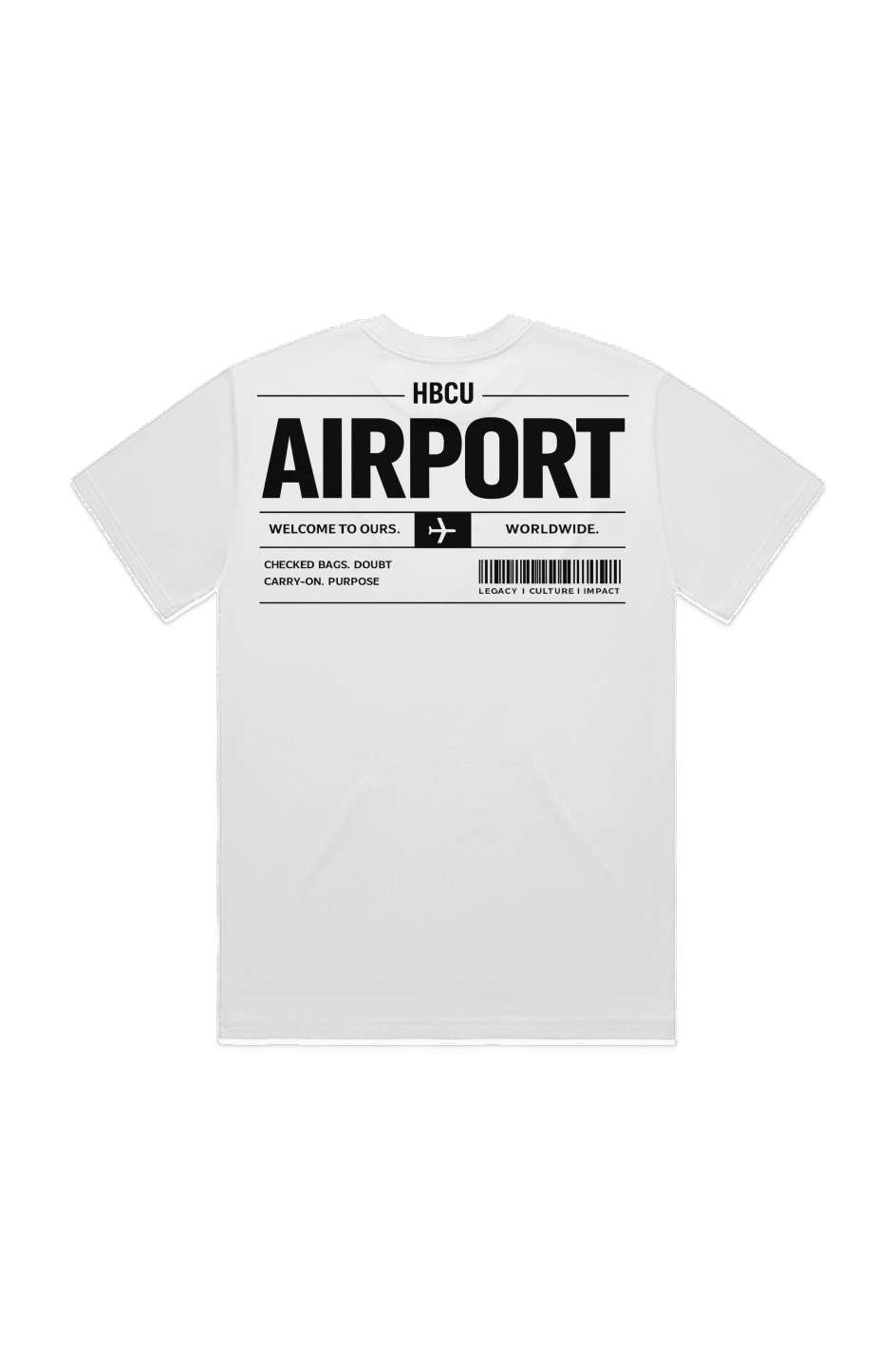 HBCU’s “Departing Culture. Arriving Legacy.” Tee