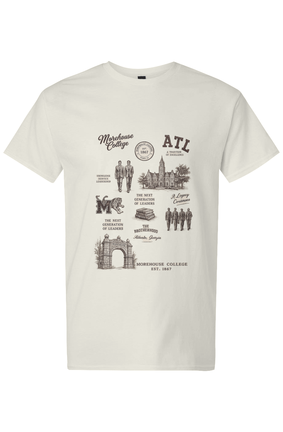 MOREHOUSE COLLEGE HERITAGE TEE