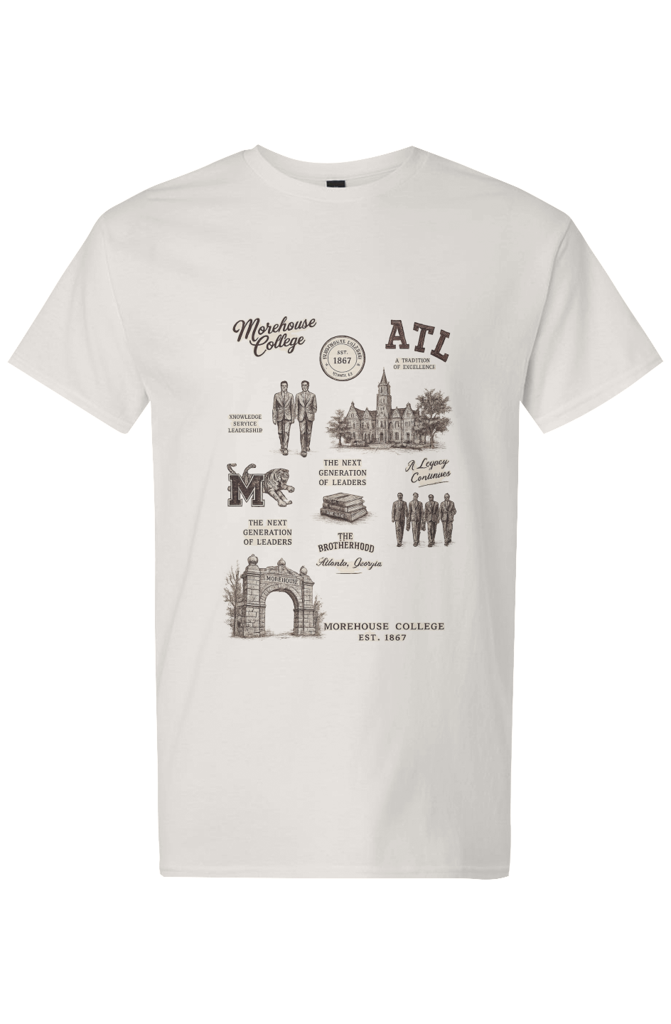MOREHOUSE COLLEGE HERITAGE TEE