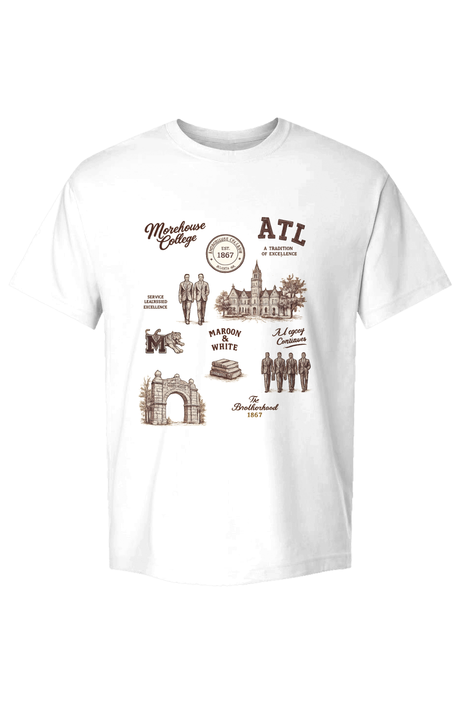 MOREHOUSE COLLEGE HERITAGE TEE
