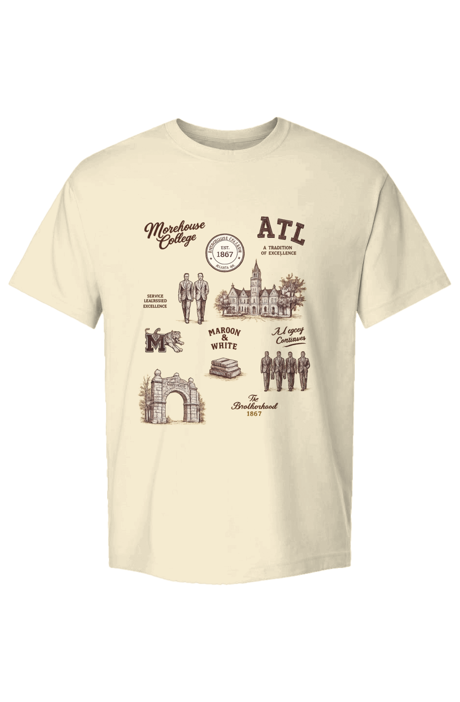 MOREHOUSE COLLEGE HERITAGE TEE