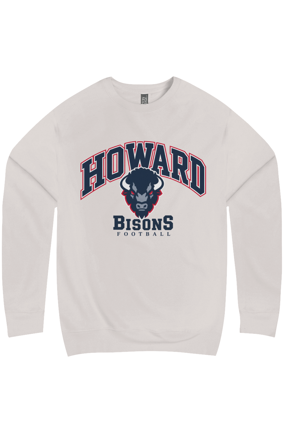 Howard Bisons Football Premium Crew Neck