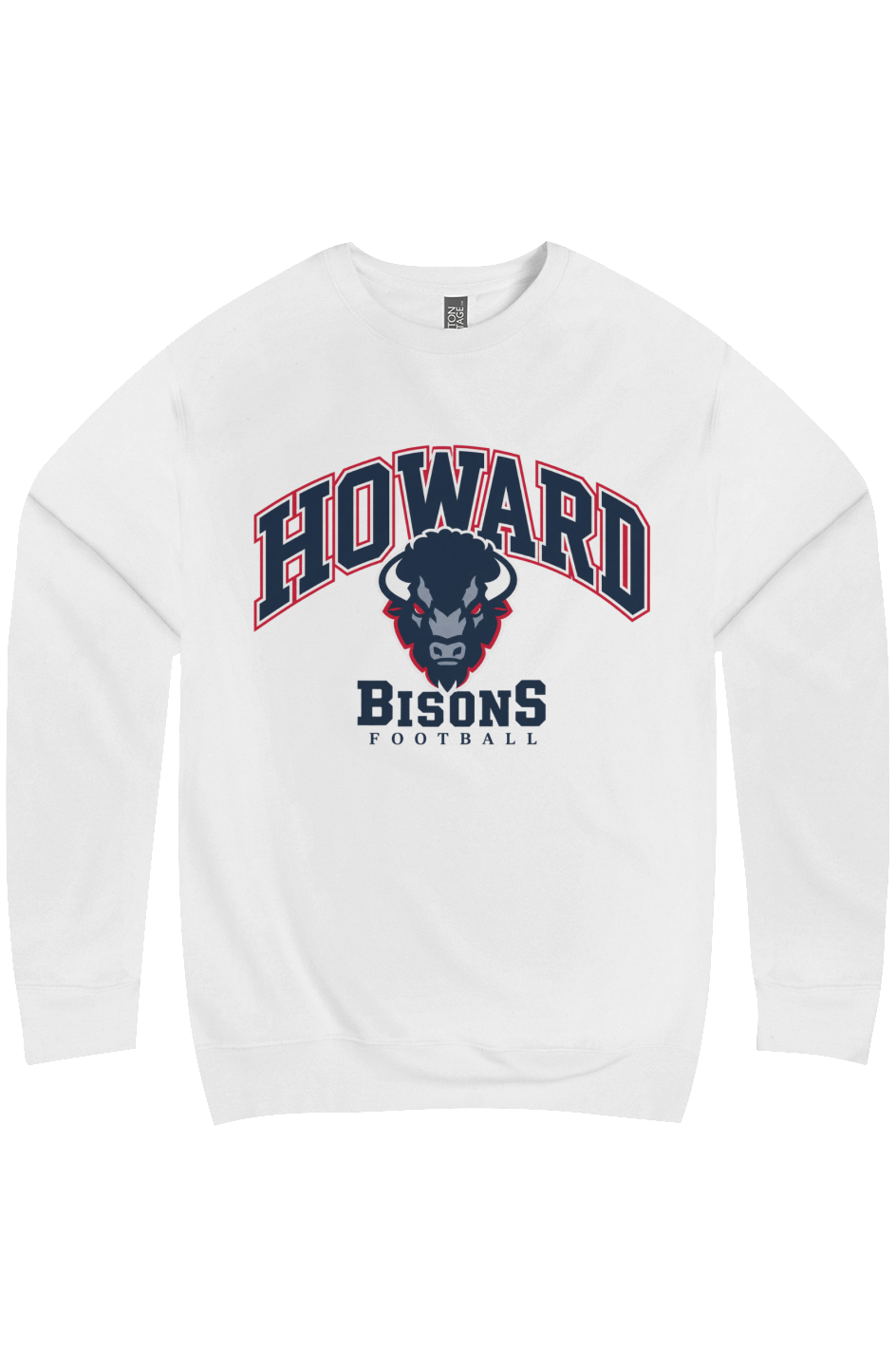 Howard Bisons Football Premium Crew Neck