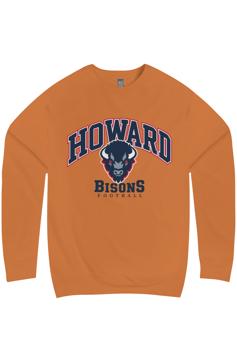 Howard Bisons Football Premium Crew Neck