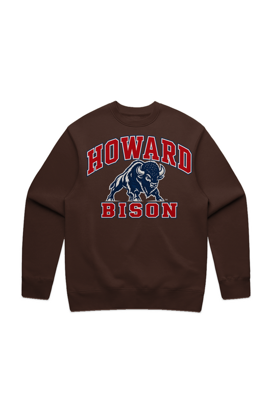 Howard Bison Heritage Crewneck