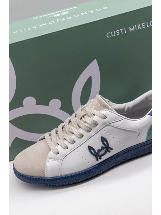 White Low Leather Sneakers | Duo