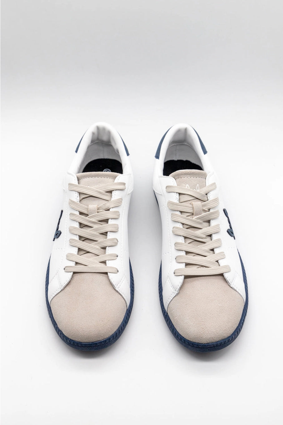 White Low Leather Sneakers | Duo