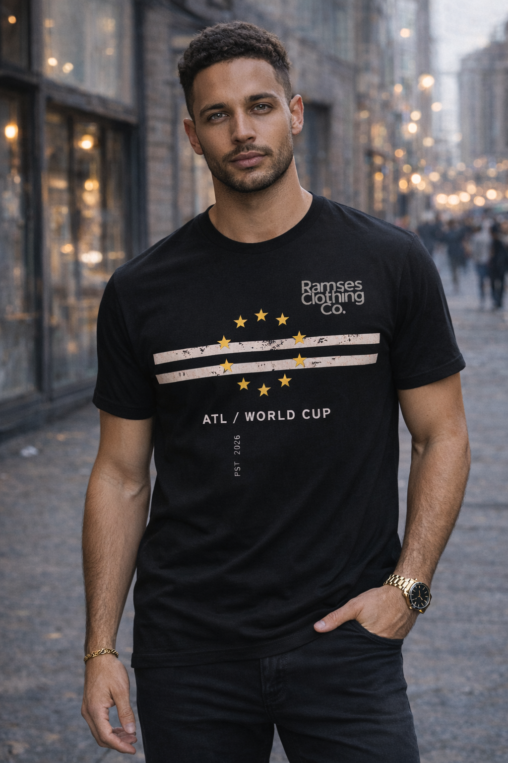 Cape Verde Faded Premium Crew