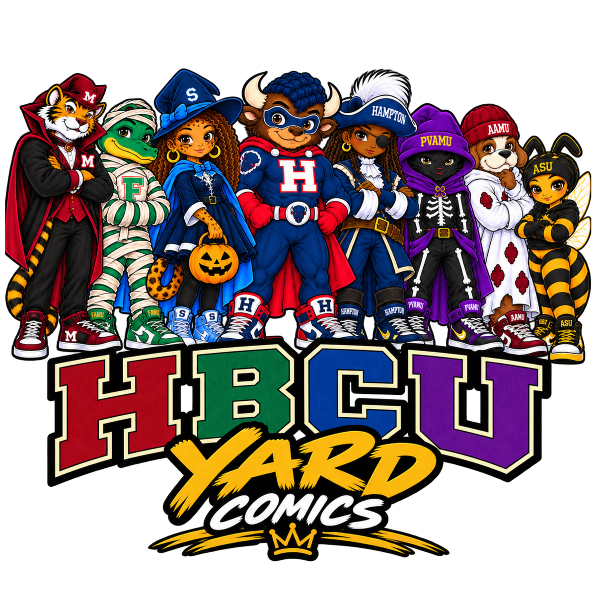 Ramses Yard Comics Halloween Edition Premium Hoodie