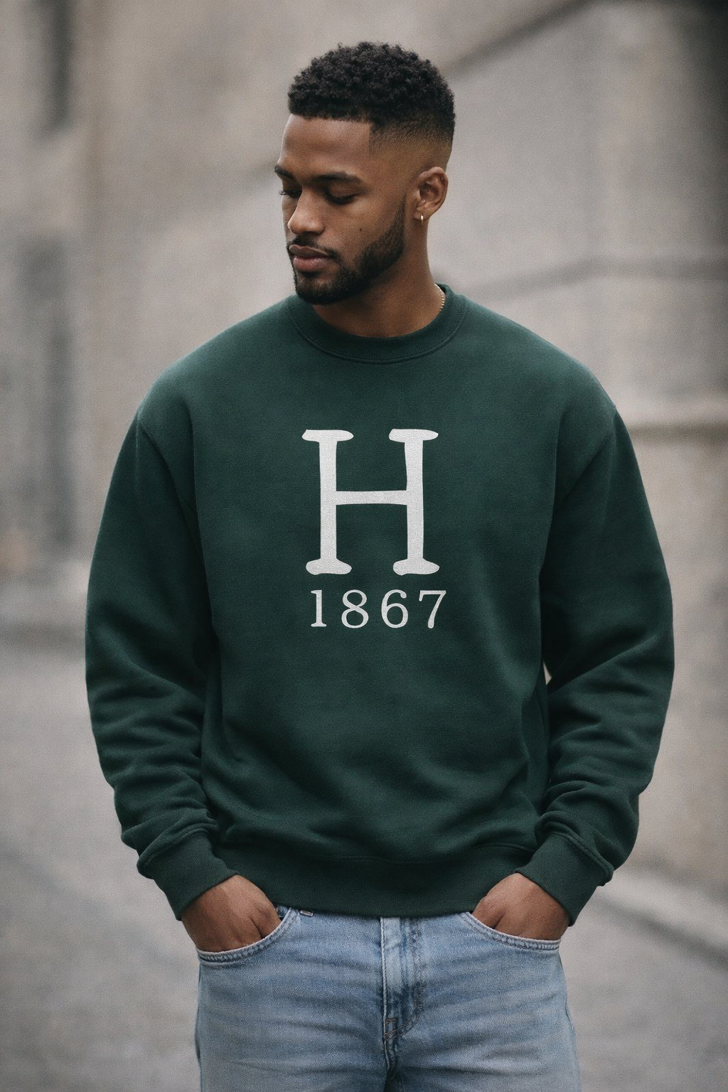 'H 1867' logo, Howard Sweatshirt 