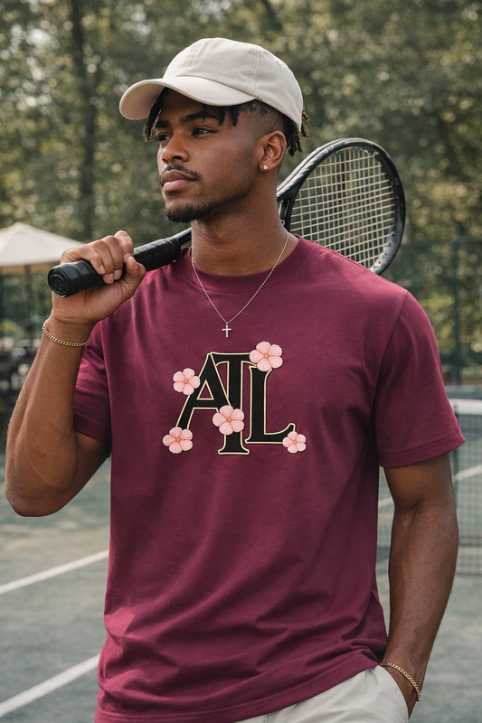 ATL Bloom Monogram Tee – Ramses Clothing Co.