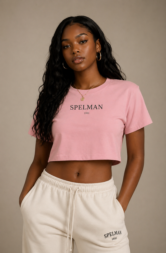 Spelman Standard Crop Tee