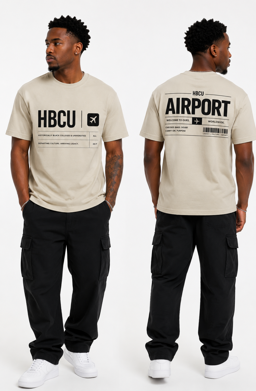 HBCU’s “Departing Culture. Arriving Legacy.” Tee (Copy)
