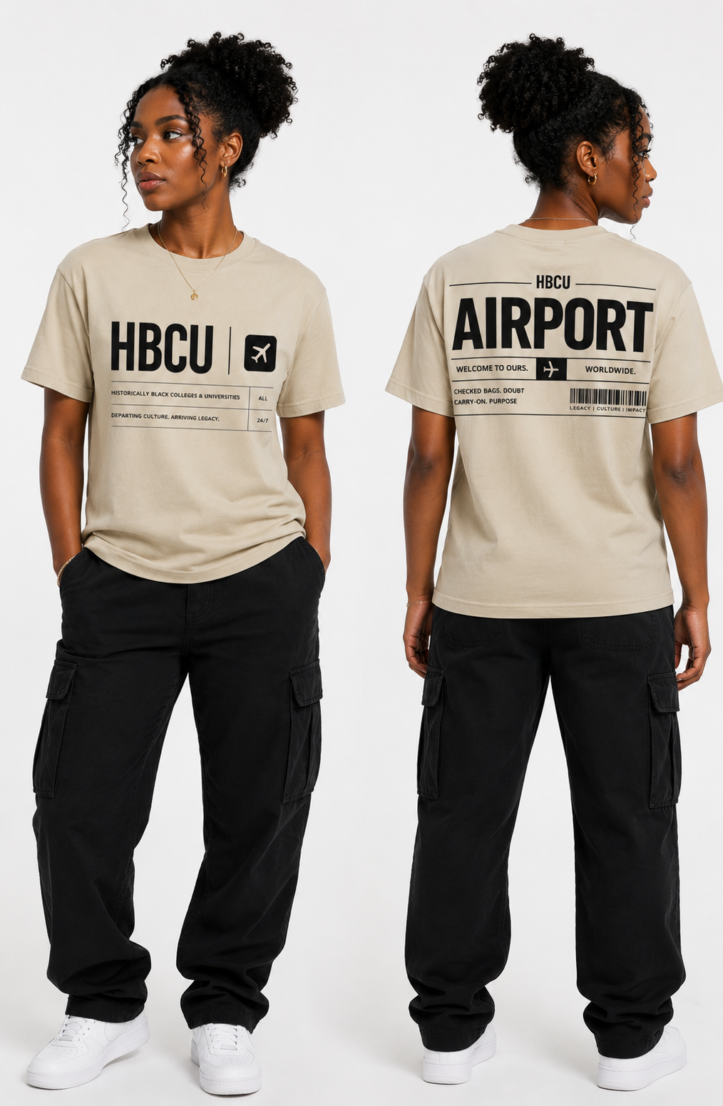HBCU’s “Departing Culture. Arriving Legacy.” Tee
