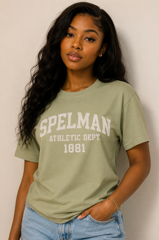 SPELMAN ATHLETIC DEPT. 1881 TEE