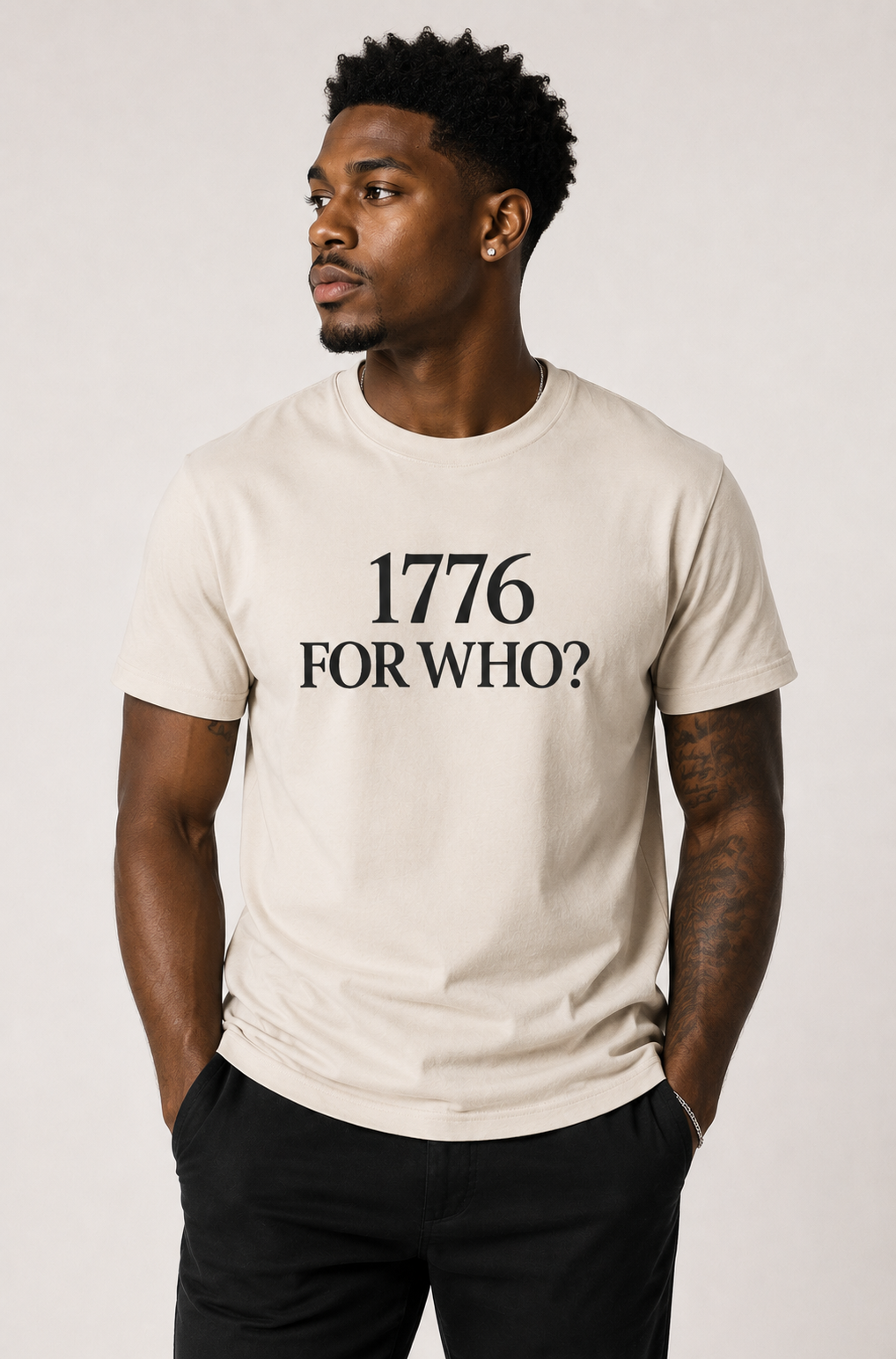 1776 FOR WHO? Heavy Tee